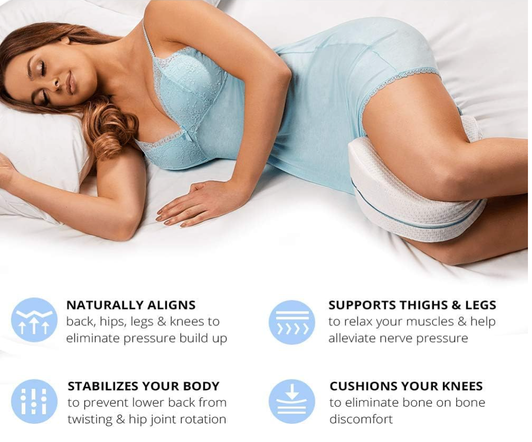 Contour Leg & Knee Foam Support Pillow