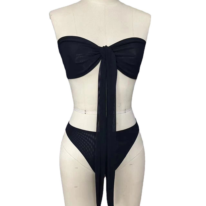 Beach Glow Banded Bikini Swimsuit