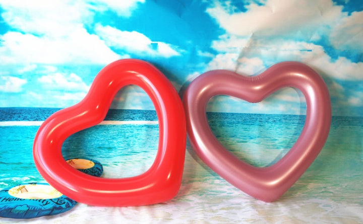 Heart Swimming Pool Float Loungers Tube