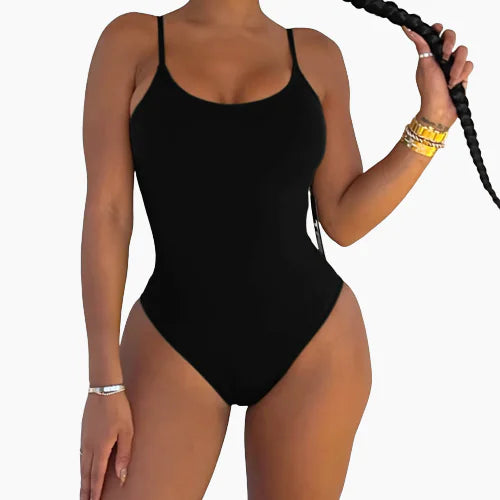 shapewear swimsuit black