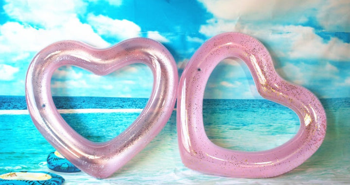 Heart Swimming Pool Float Loungers Tube