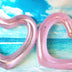 Heart Swimming Pool Float Loungers Tube