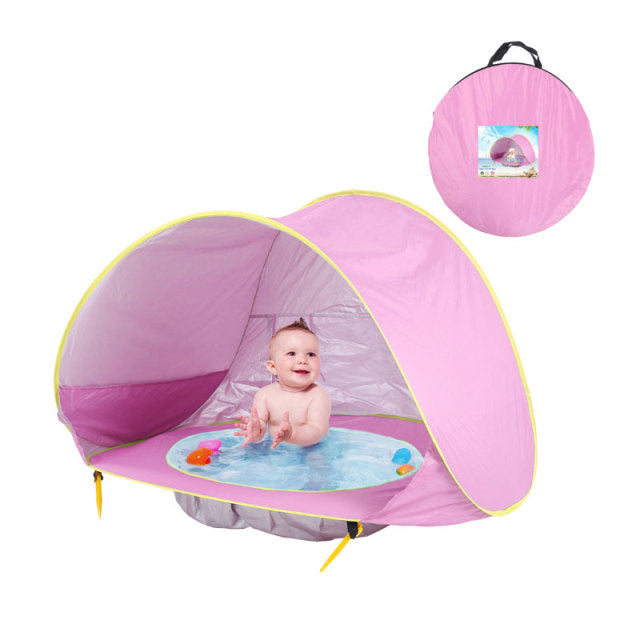 Pop Up Baby Tent for Beach, UV Protection Infant Sun Shelters