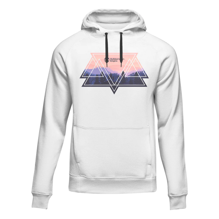 Outdoor Camping Triangles Unisex Hoodie Gear Accessory