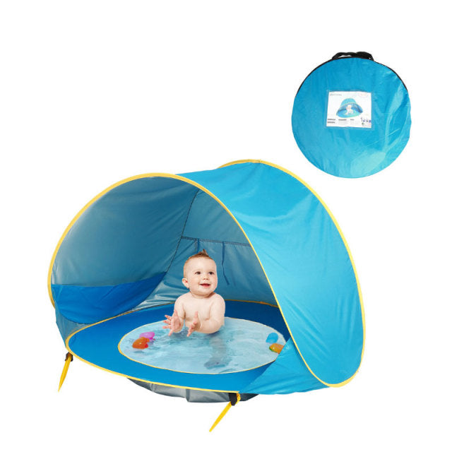 Pop Up Baby Tent for Beach, UV Protection Infant Sun Shelters
