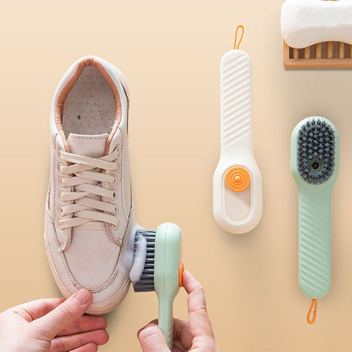 Multifunctional Liquid Shoe Brush, Automatic Liquid Discharge Shoe Brush