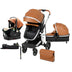 Travel System 5-IN-1 Baby Stroller Portable Baby Carriage