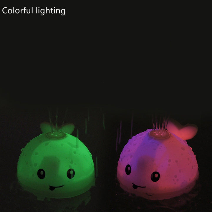 Light Up Bath Toys, Sprinkler Bathtub Toys for Toddlers Infant Kids Boys Girls