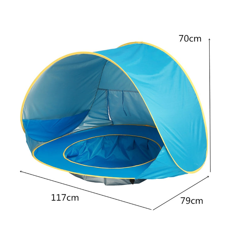 Pop Up Baby Tent for Beach, UV Protection Infant Sun Shelters