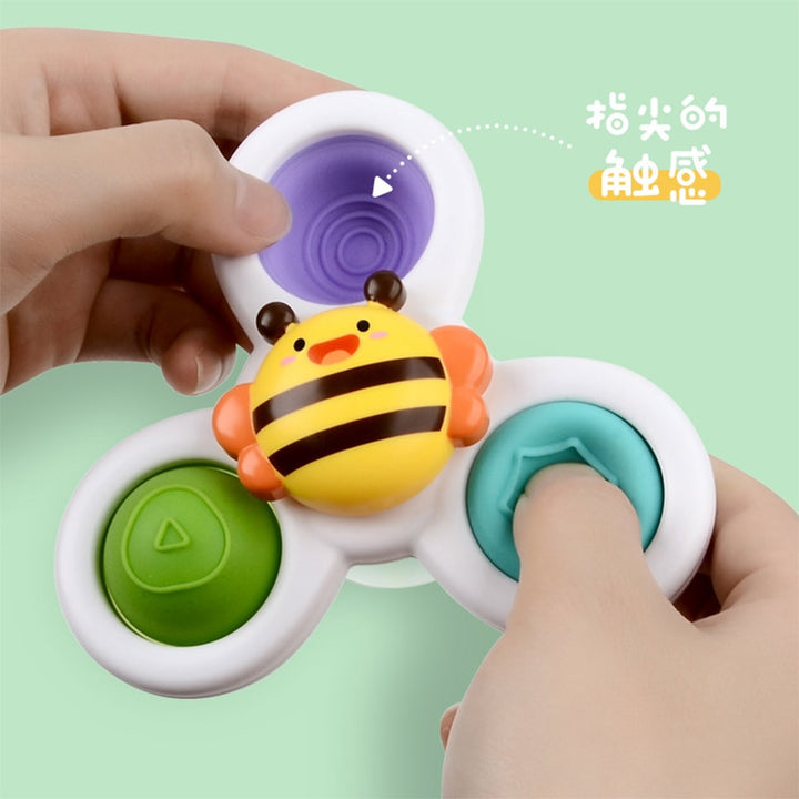 Pop-up Suction Cup Spinner Toys for Baby