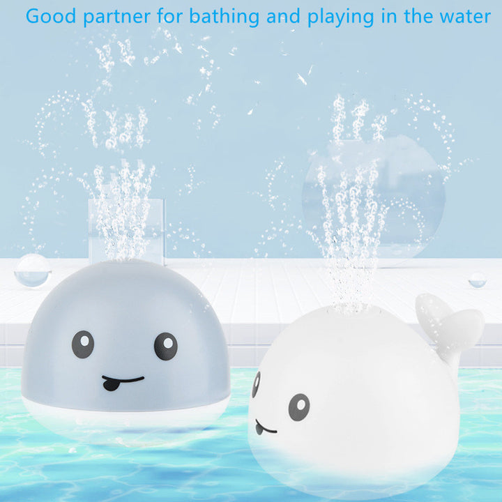 Light Up Bath Toys, Sprinkler Bathtub Toys for Toddlers Infant Kids Boys Girls