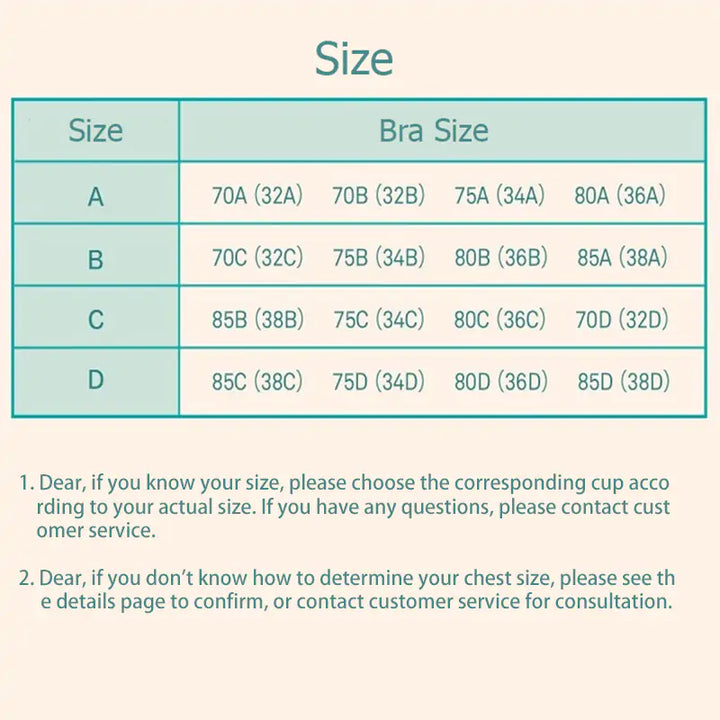 Backless Push Up Bra