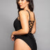 shapewear swimsuit black